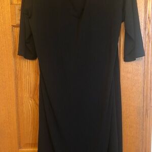 PARAGON Black Long Sleeve Dress